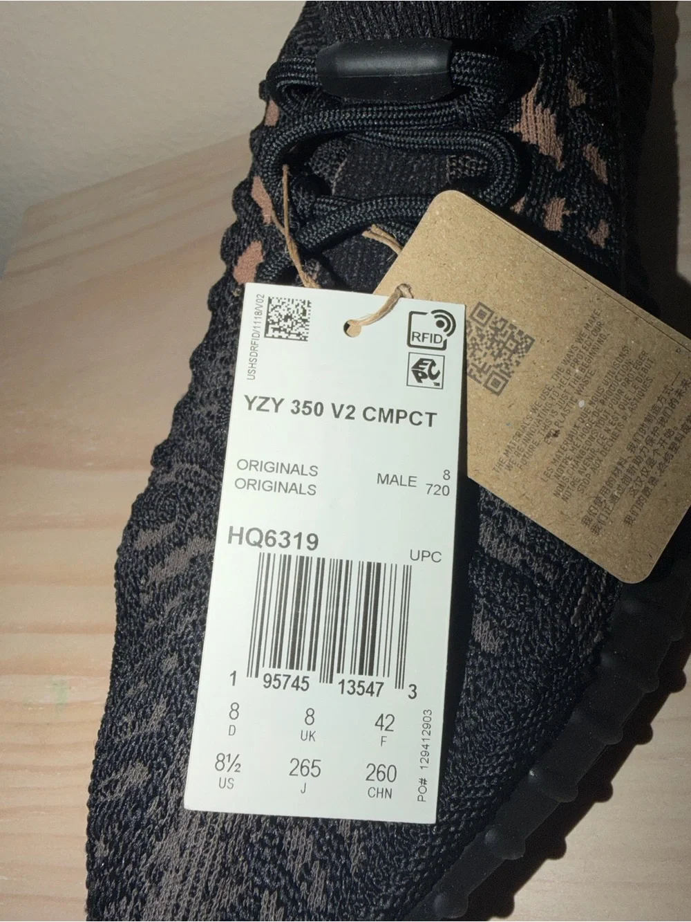 New Yeezy 350V2 CMPCT Men’s Shoes